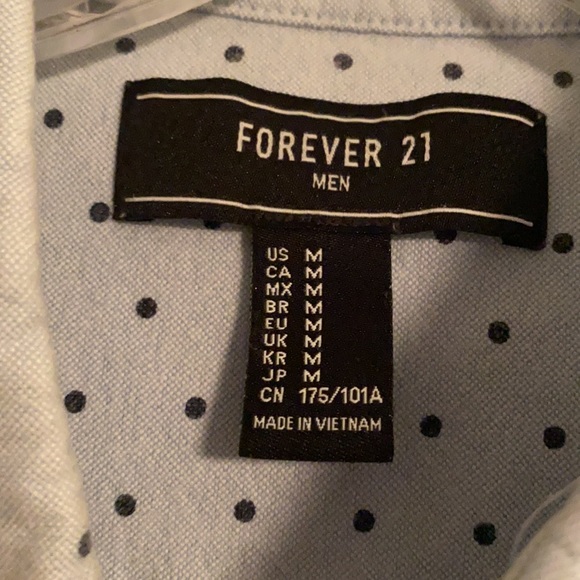 Polka dot button downs (sold together) - Picture 3 of 3